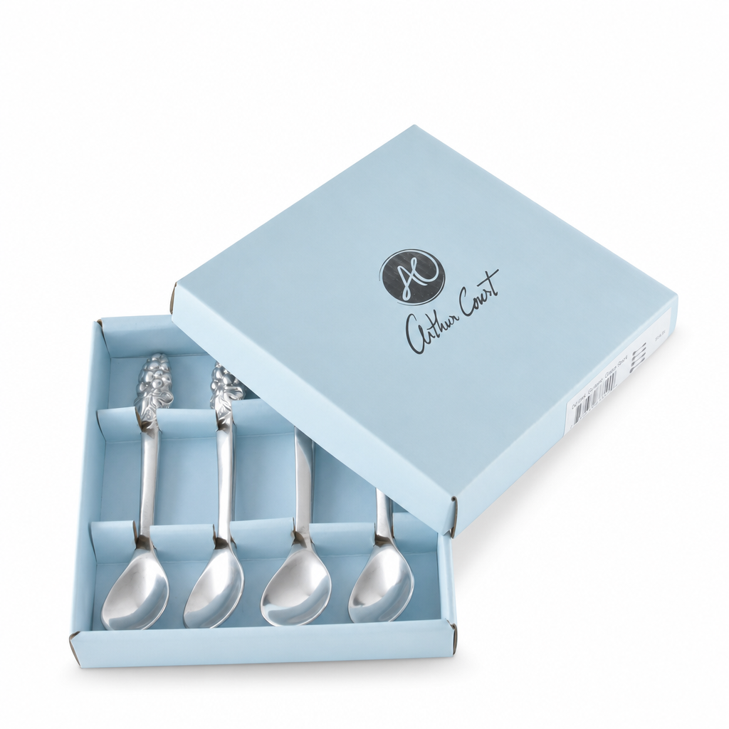 Grape Set/4 Spoons 8