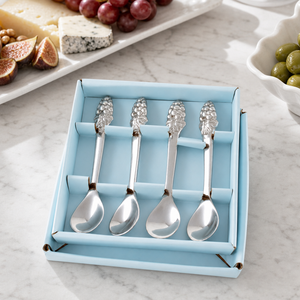 Grape Set/4 Spoons 7