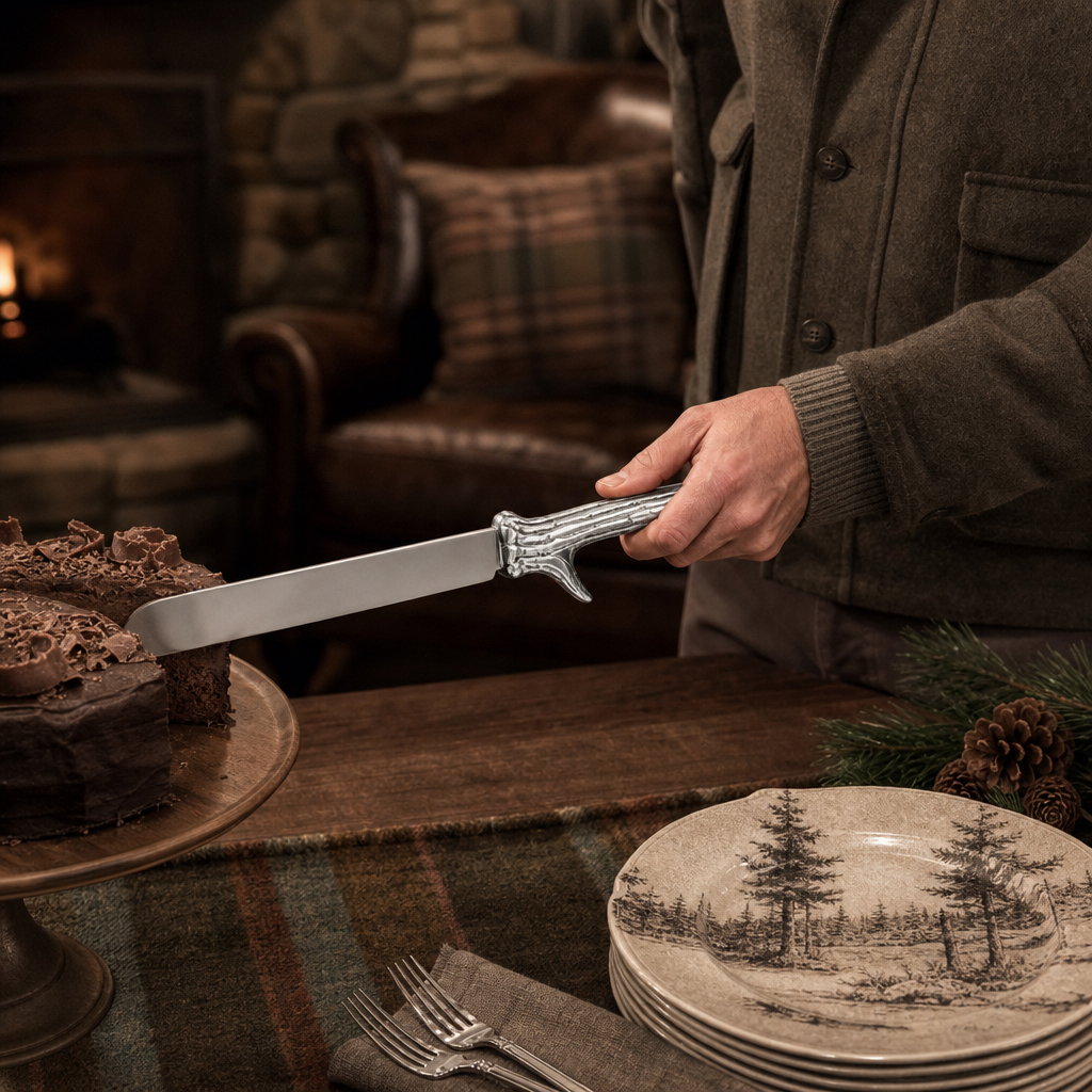 Antler Cake Knife 6