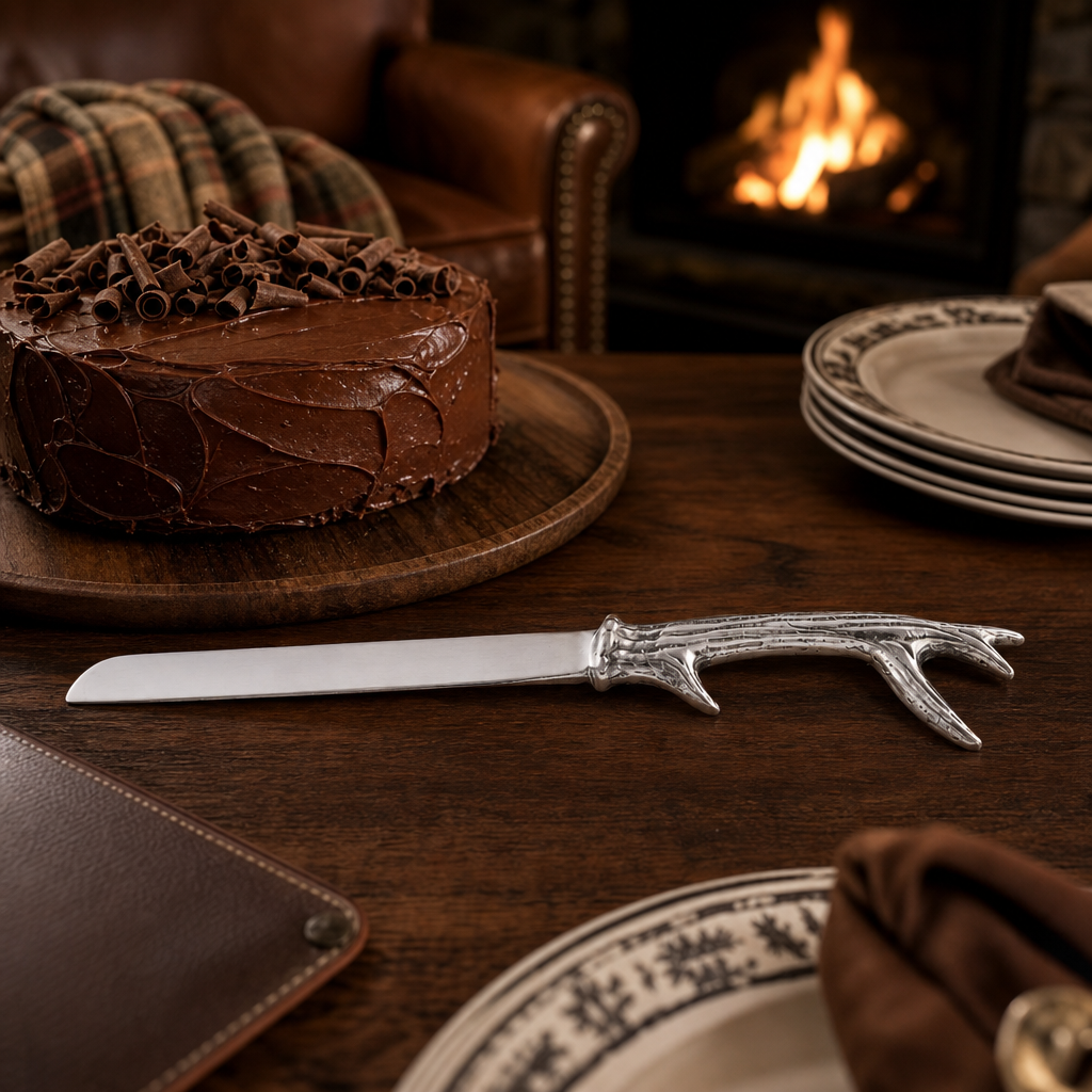 Antler Cake Knife 9
