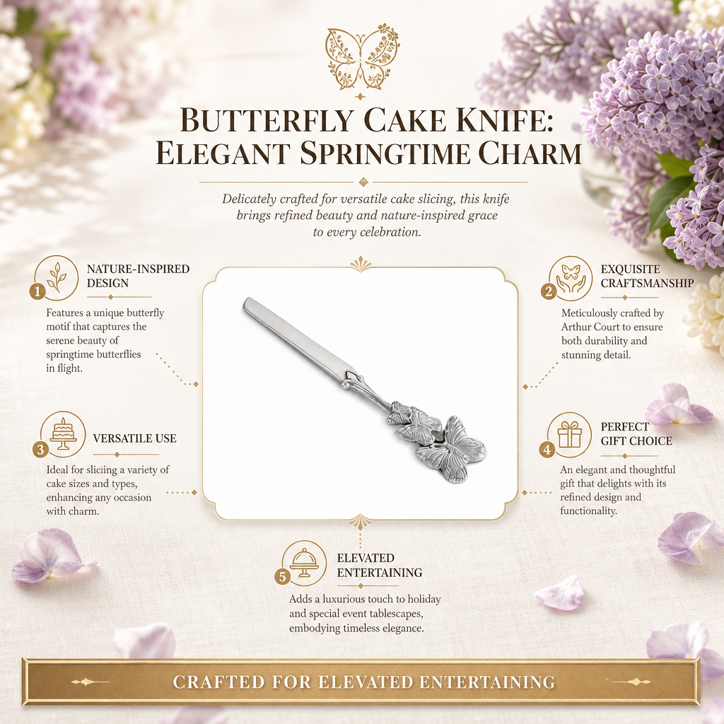 Butterfly Cake Knife 18
