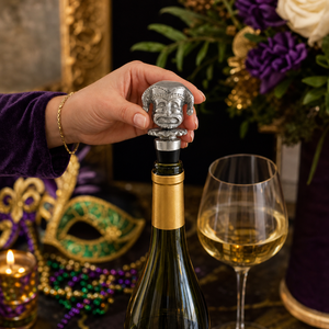 Mardi Gras Bottle Stopper 4