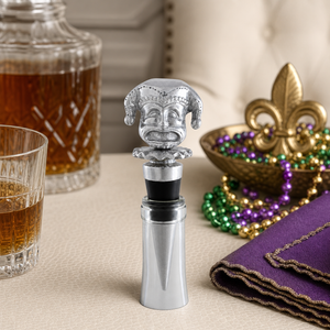 Mardi Gras Bottle Stopper 2