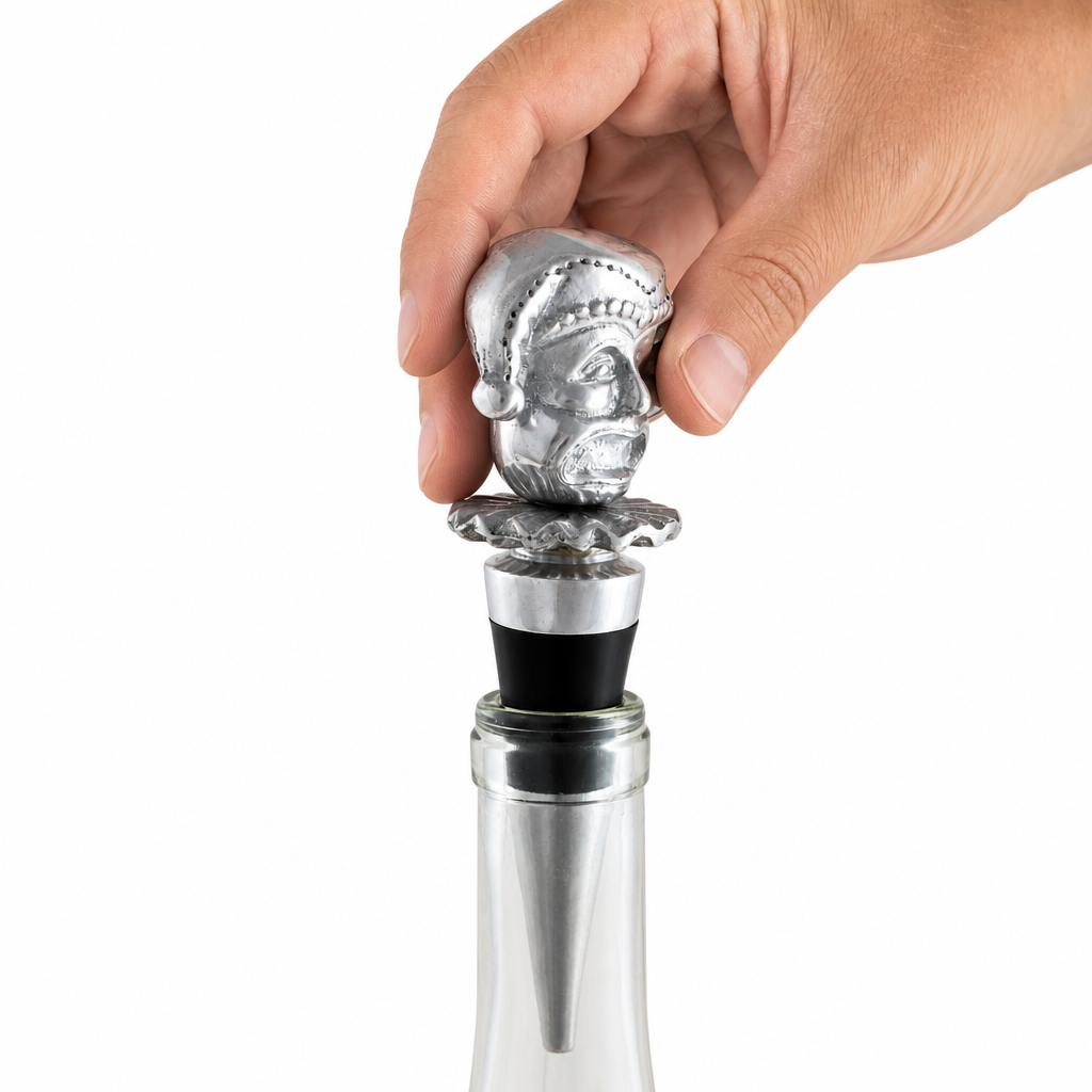 Mardi Gras Bottle Stopper 8