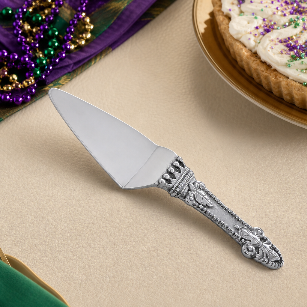 Mardi Gras Pie Server 1