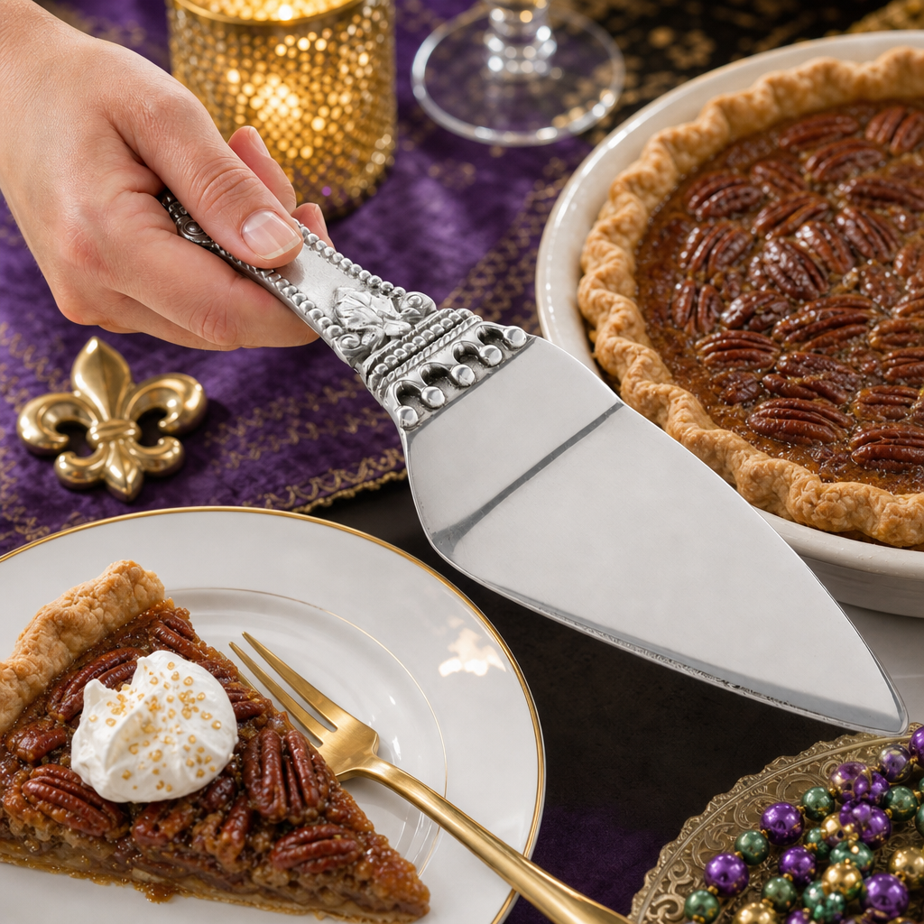 Mardi Gras Pie Server 5