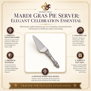 Mardi Gras Pie Server 9