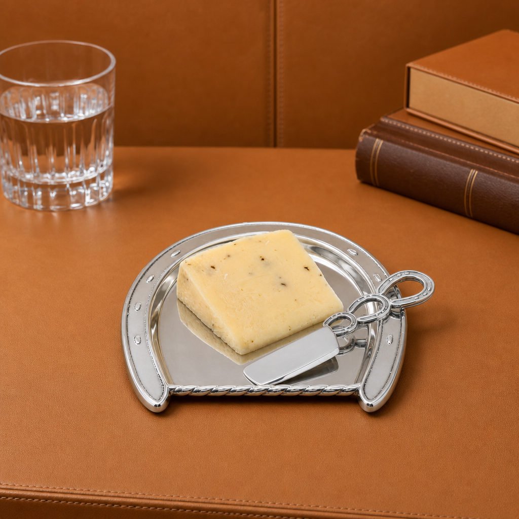 Horseshoe Plate with Server 3