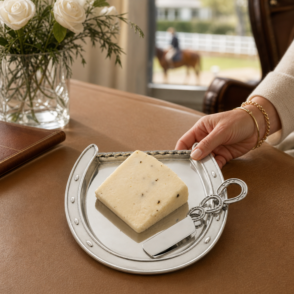 Horseshoe Plate with Server 11