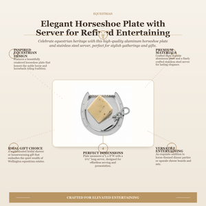 Horseshoe Plate with Server 11