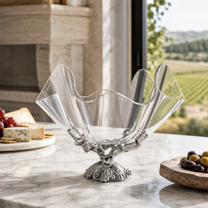 Grapevine Stand Acrylic Bowl 14 5