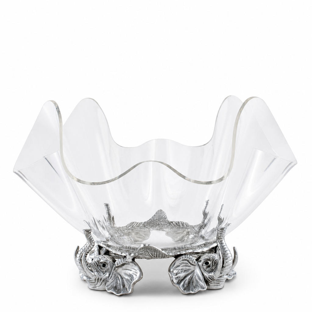 Elephant Stand Acrylic Bowl 14 1