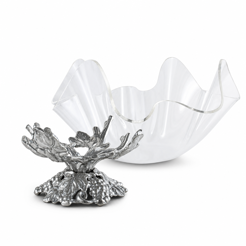 Grape Stand Acrylic Bowl 11 10