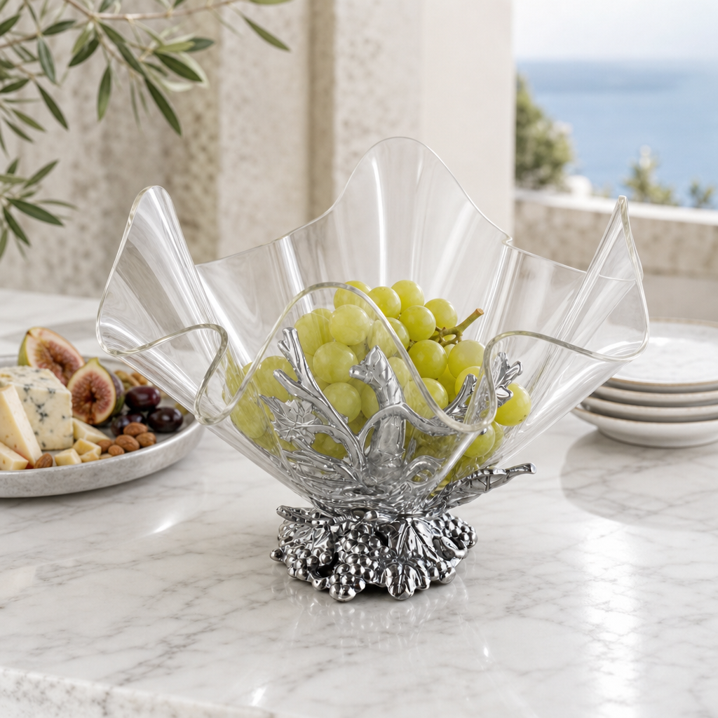 Grape Stand Acrylic Bowl 11 6