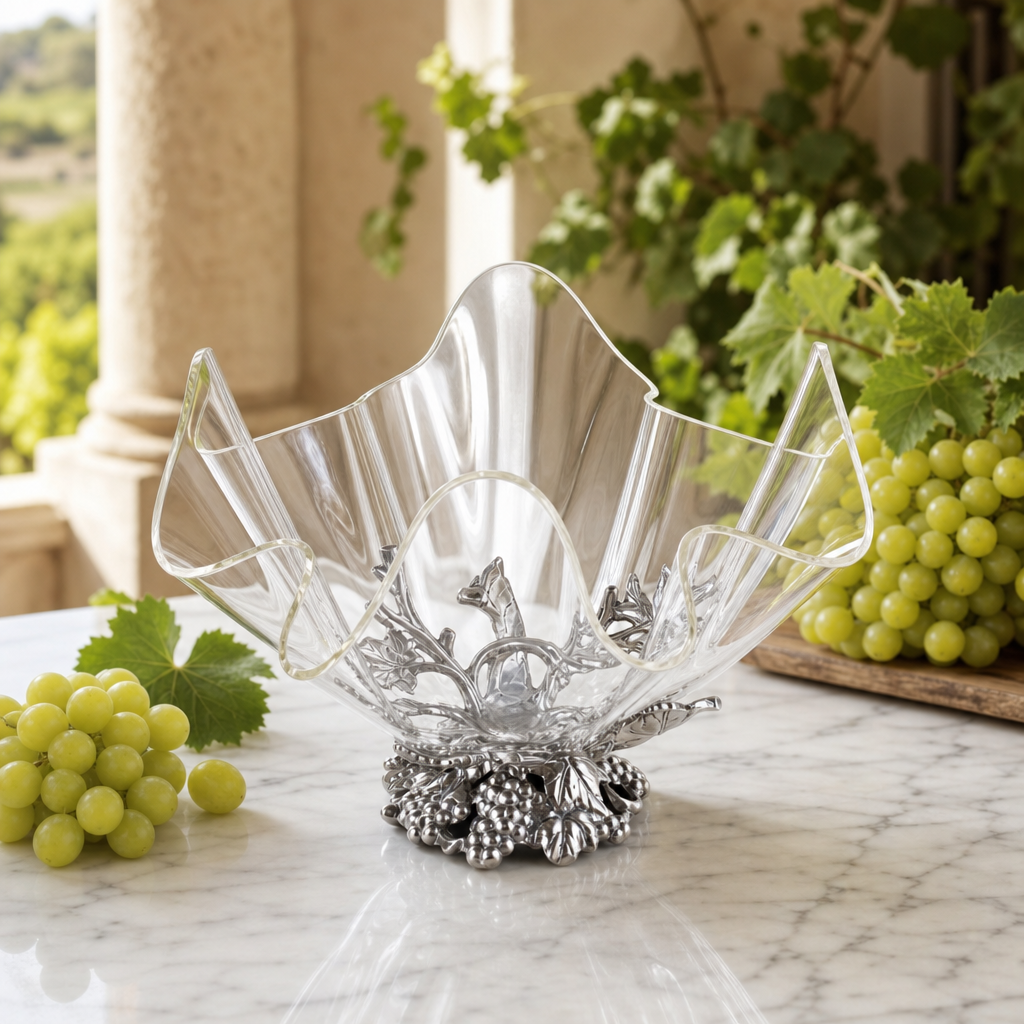 Grape Stand Acrylic Bowl 11 4