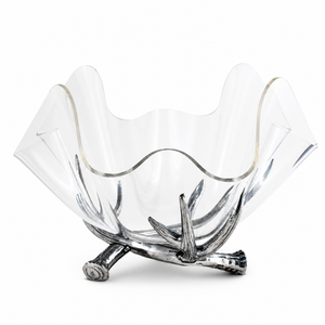 Antler Stand Acrylic Bowl 14 1