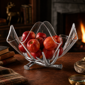 Antler Stand Acrylic Bowl 14 5