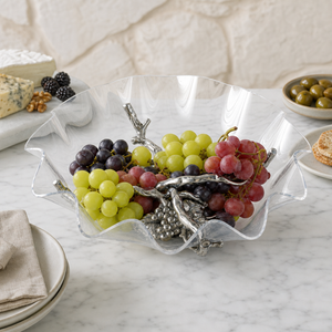 Grape Stand Acrylic Bowl 16 5