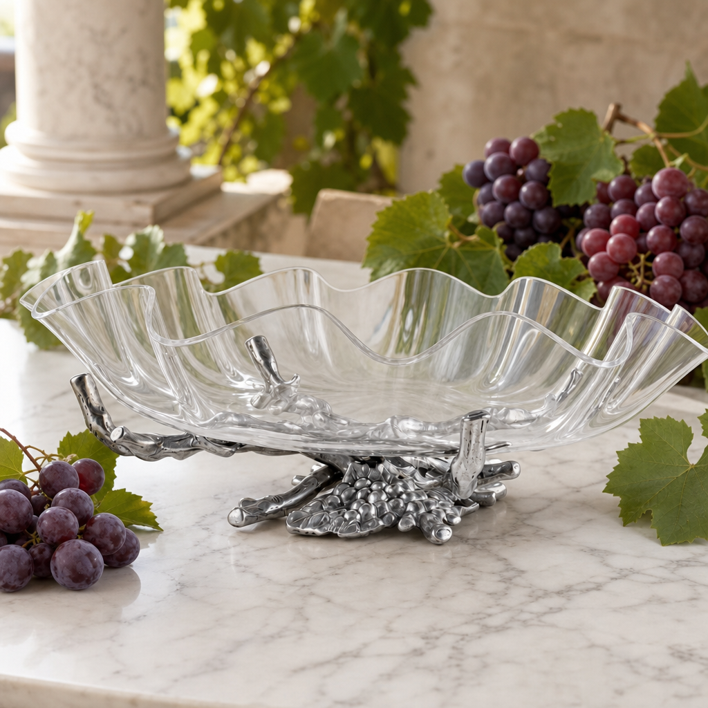 Grape Stand Acrylic Bowl 16 4