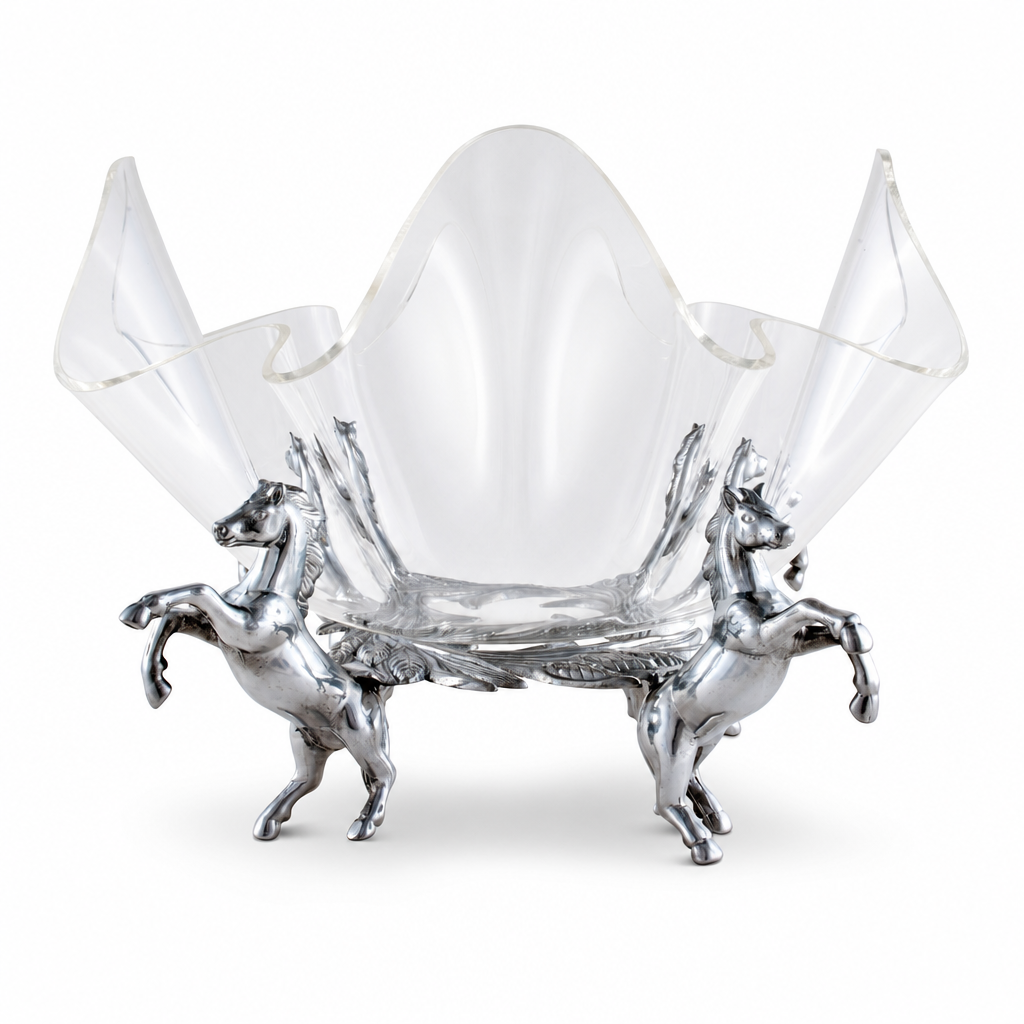 Horse Stand Acrylic Bowl 11 1