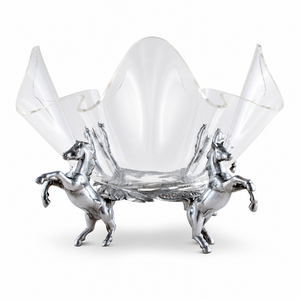 Horse Stand Acrylic Bowl 11 1