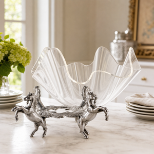 Horse Stand Acrylic Bowl 11 10