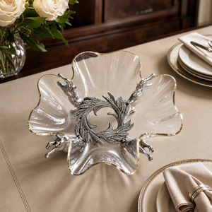 Horse Stand Acrylic Bowl 11 5