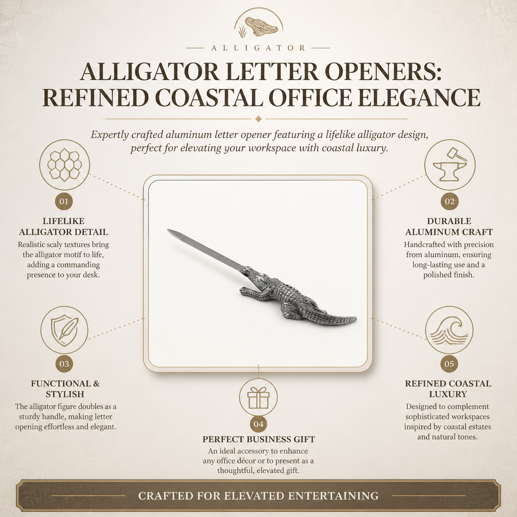 Alligator Letter Openers 7