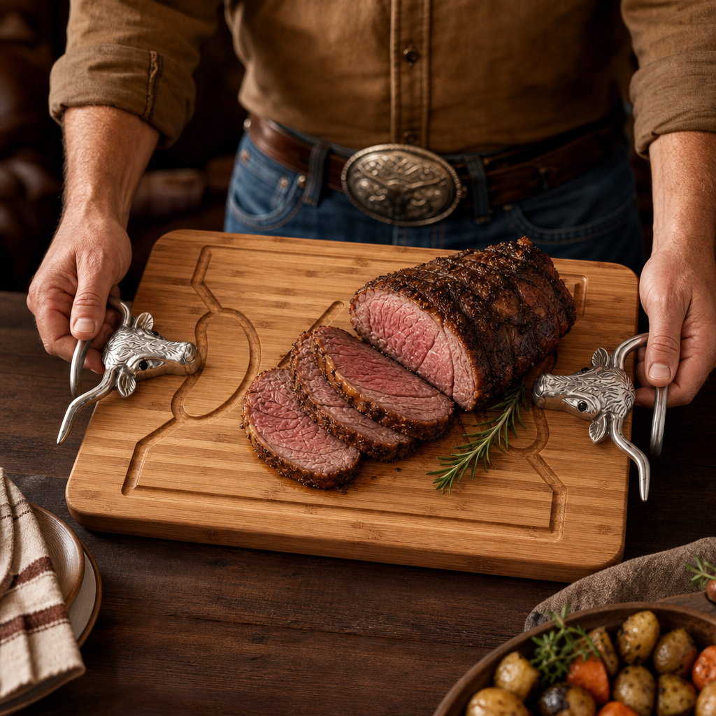 Longhorn Carving Board 4