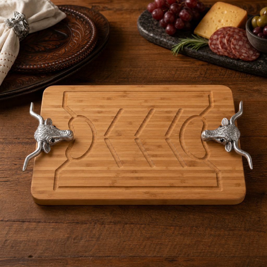 Longhorn Carving Board 1