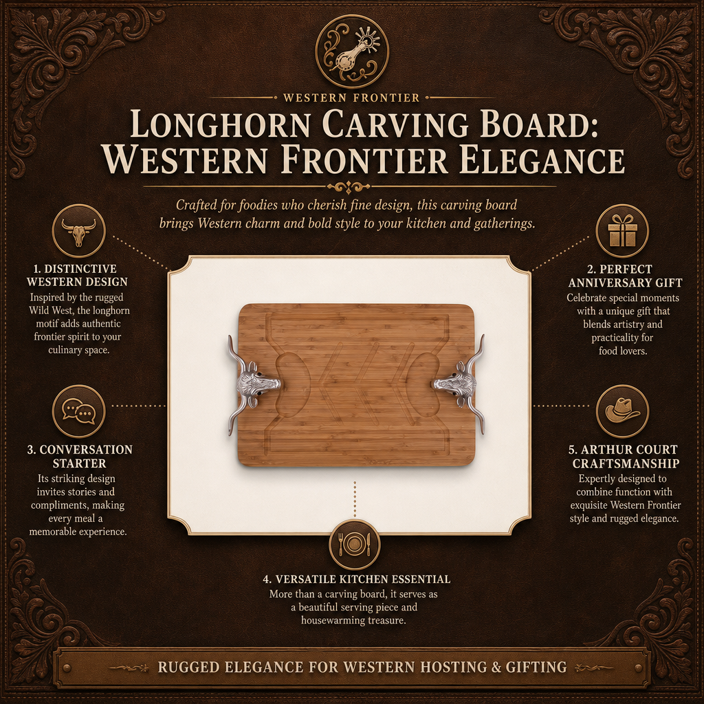 Longhorn Carving Board 14