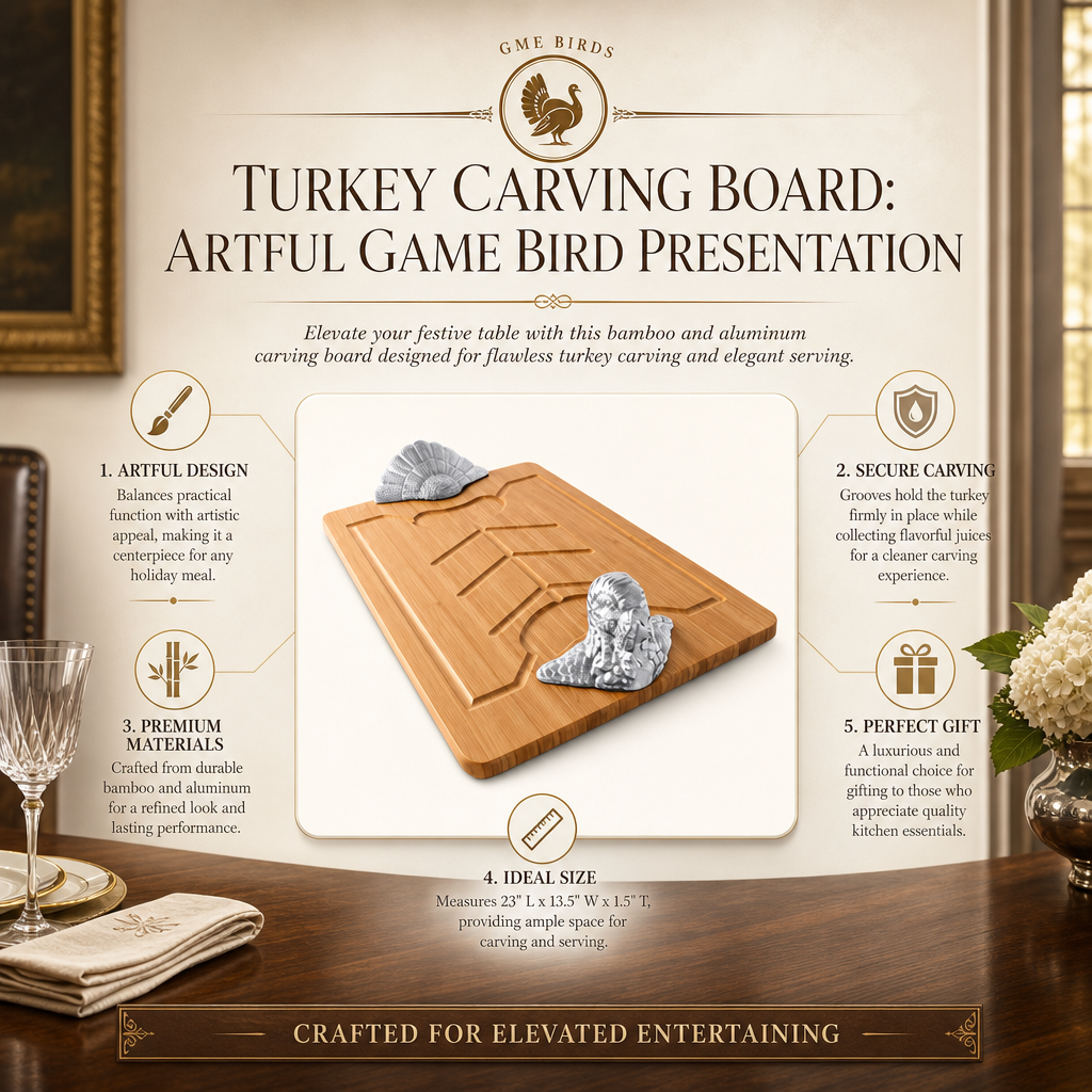 Turkey Carving Board 16