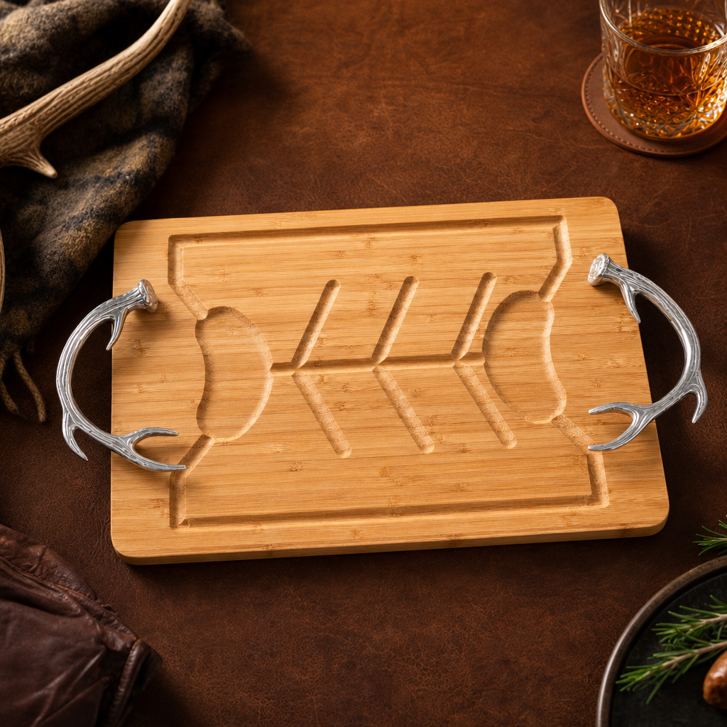 Antler Carving Board 3