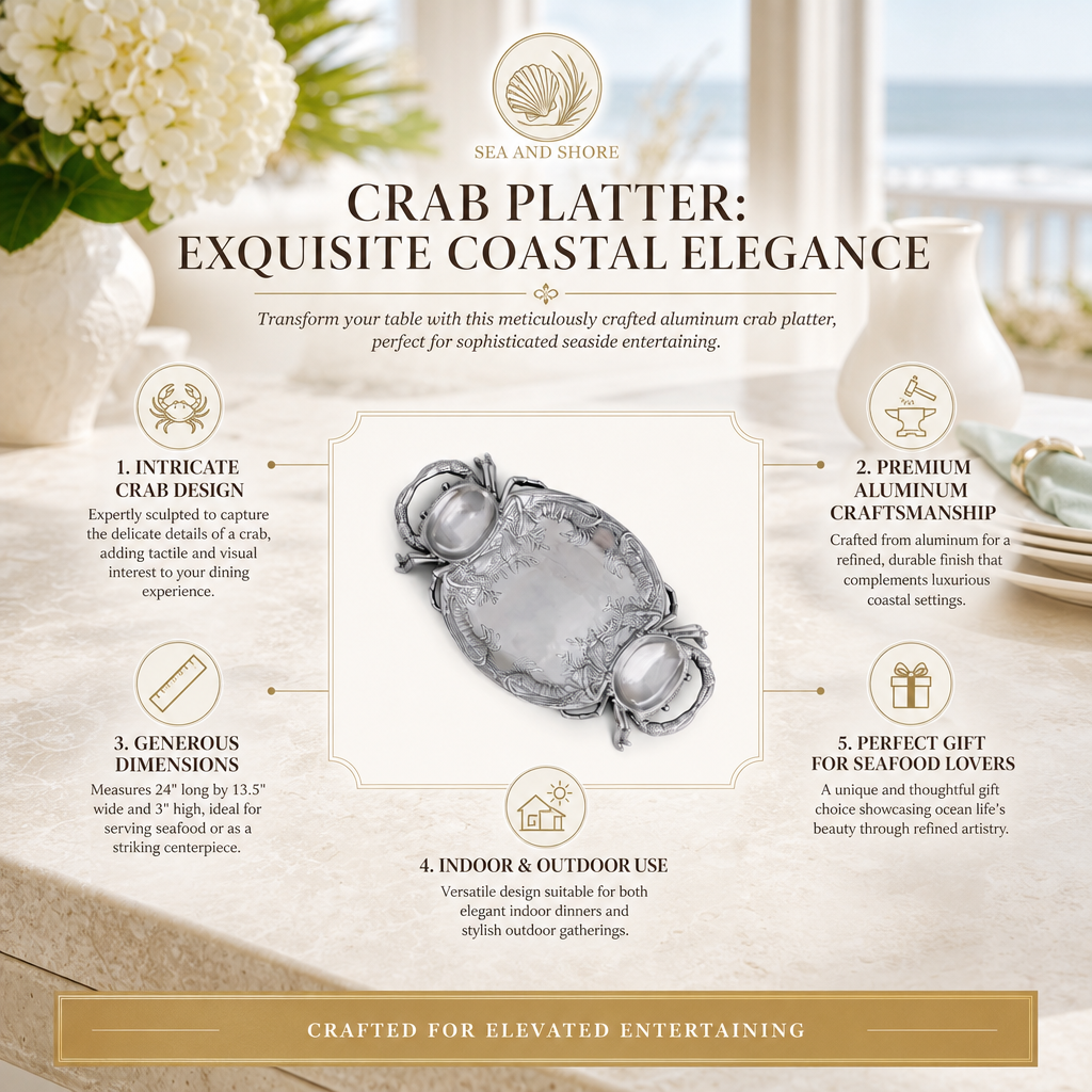 Crab Platter: Exquisite Coastal Elegance