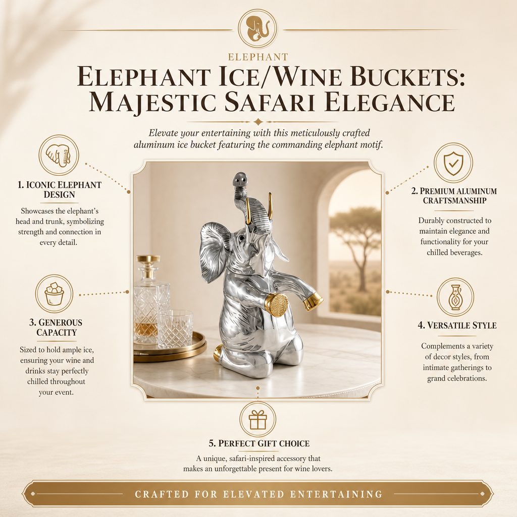 Elephant Ice/Wine Buckets 11