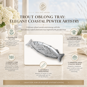 Trout Oblong Tray 16