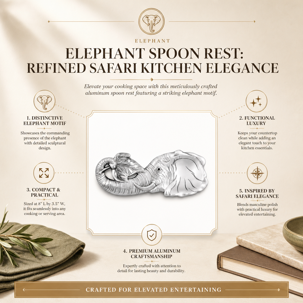 Elephant Spoon Rest 4
