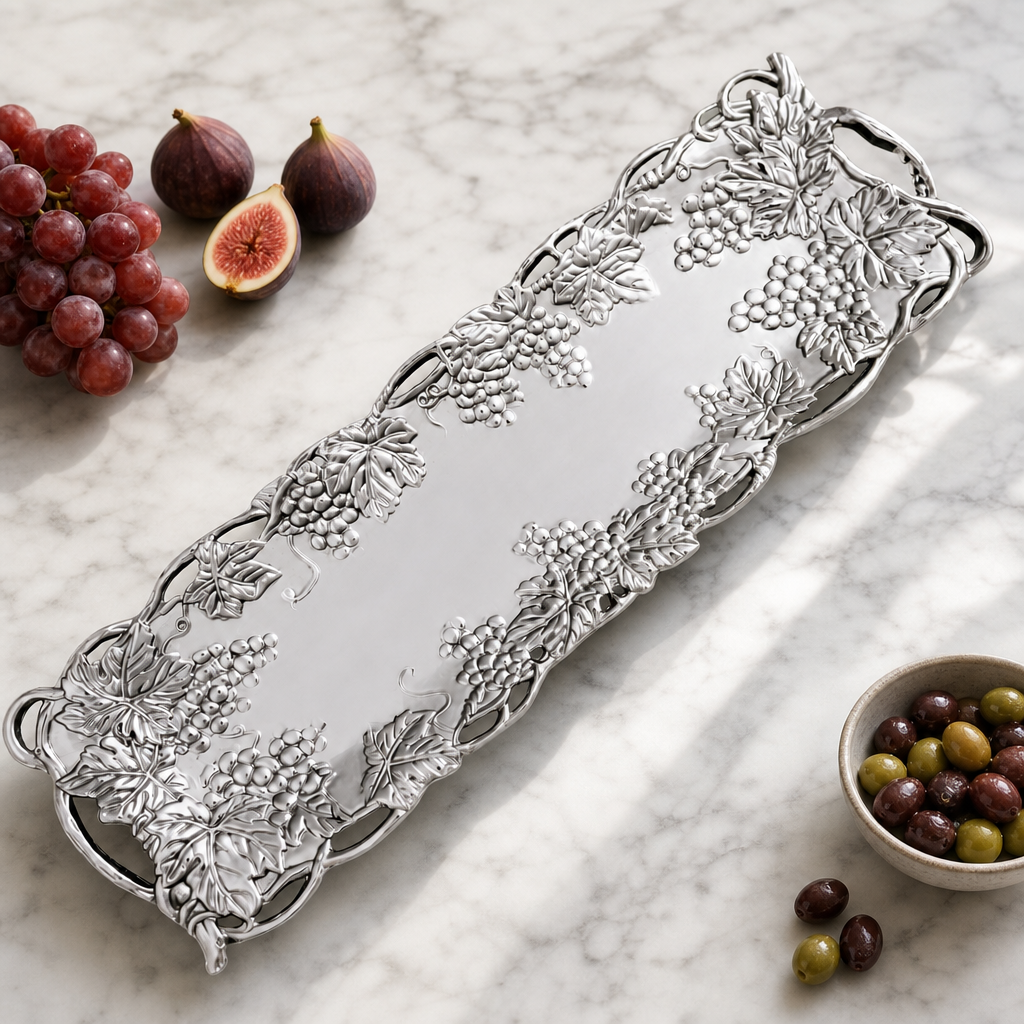 Grape Oblong Tray 6