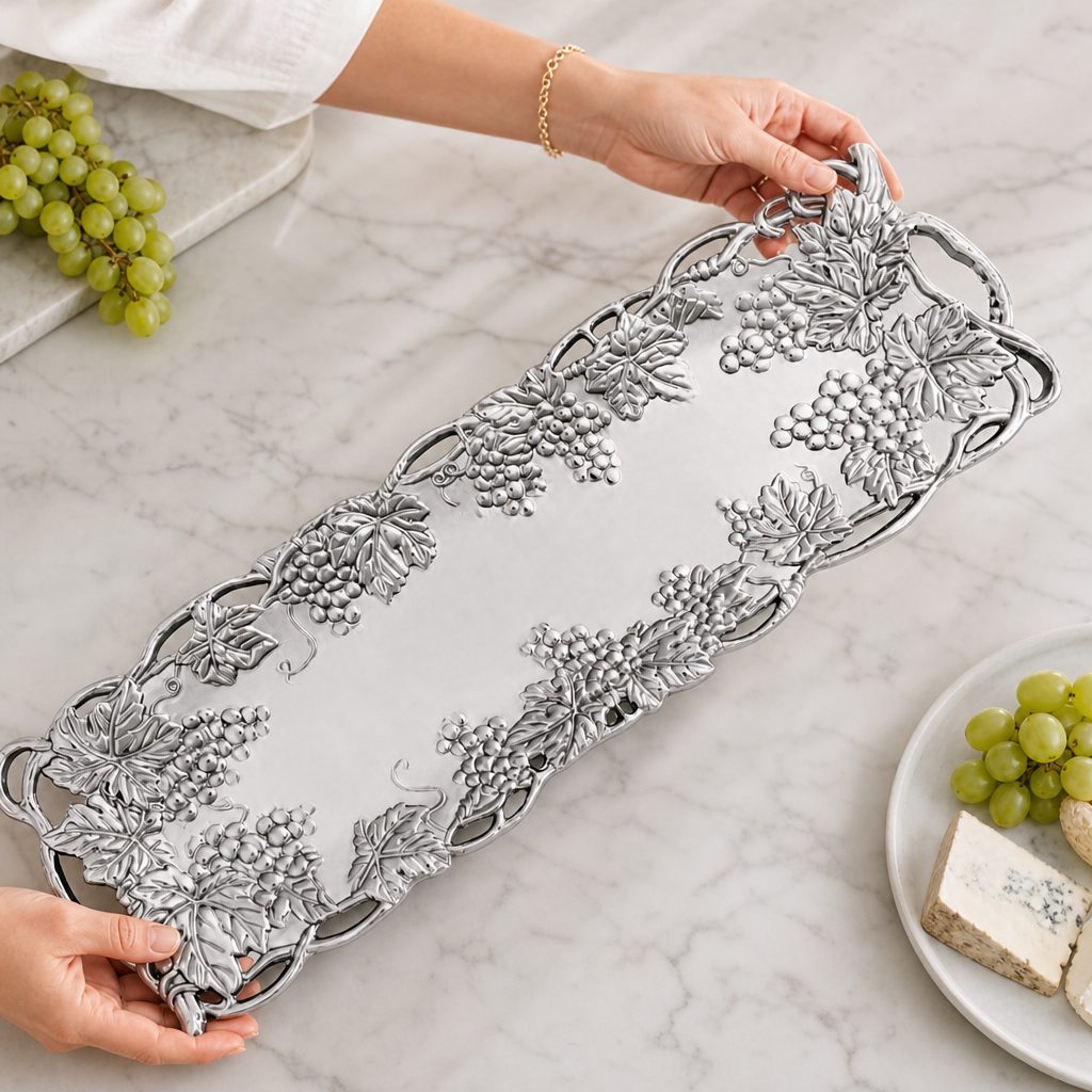 Grape Oblong Tray 4