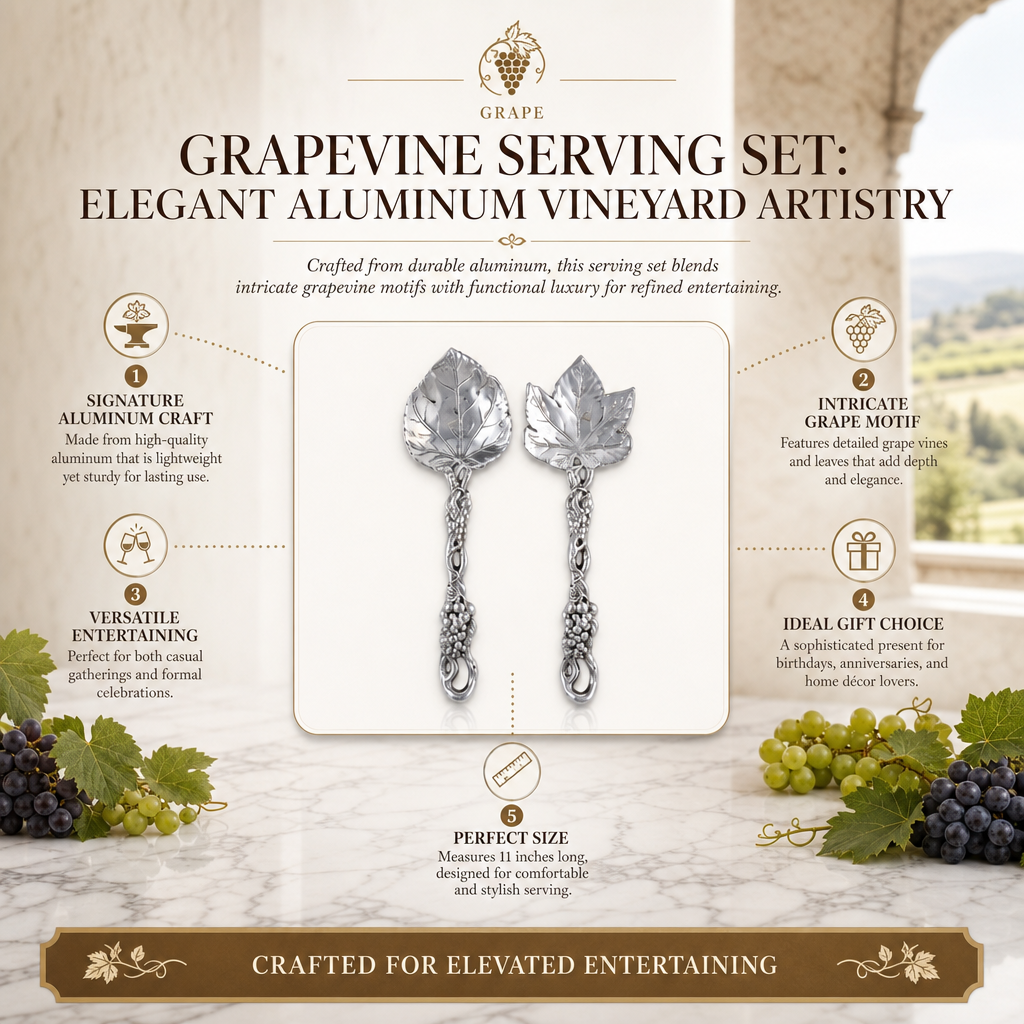 Grapevine Serving Set 9