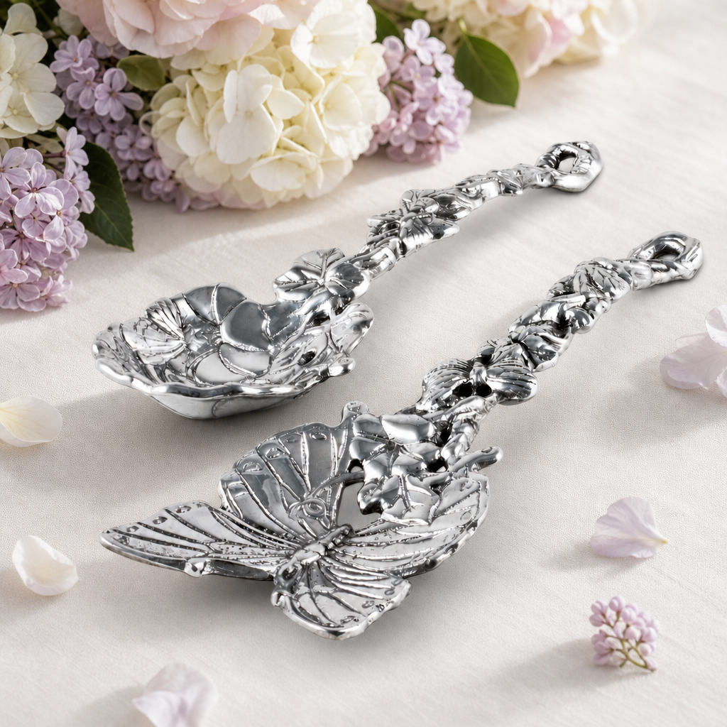 Butterfly Serving Set 4