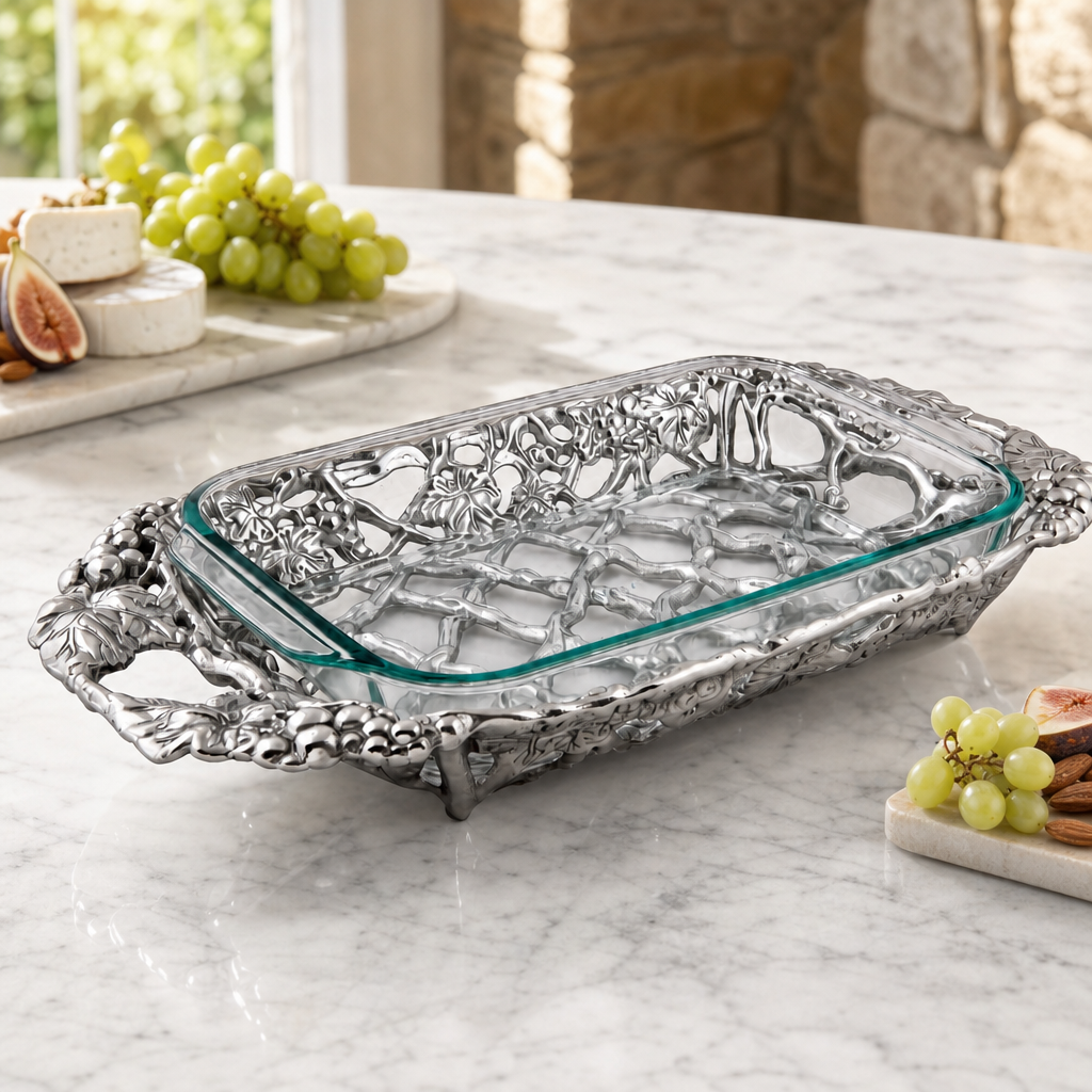 Grape Pyrex Holder 3qt 6