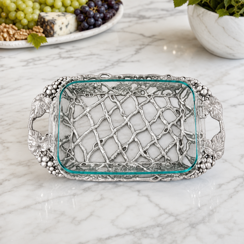 Grape Pyrex Holder 3qt 5