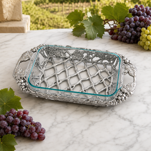Grape Pyrex Holder 3qt 3