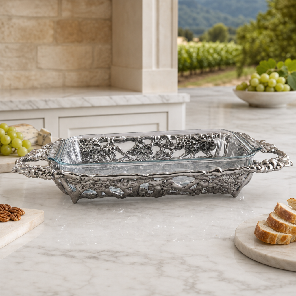 Grape Pyrex Holder 3qt 9