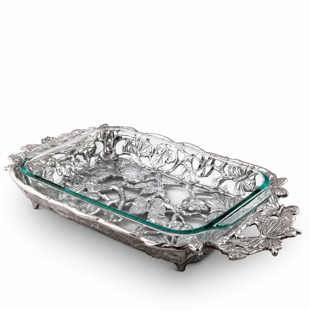 Butterfly Pyrex Holder 3qt 1