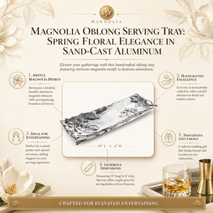 Magnolia Oblong Serving Tray 13