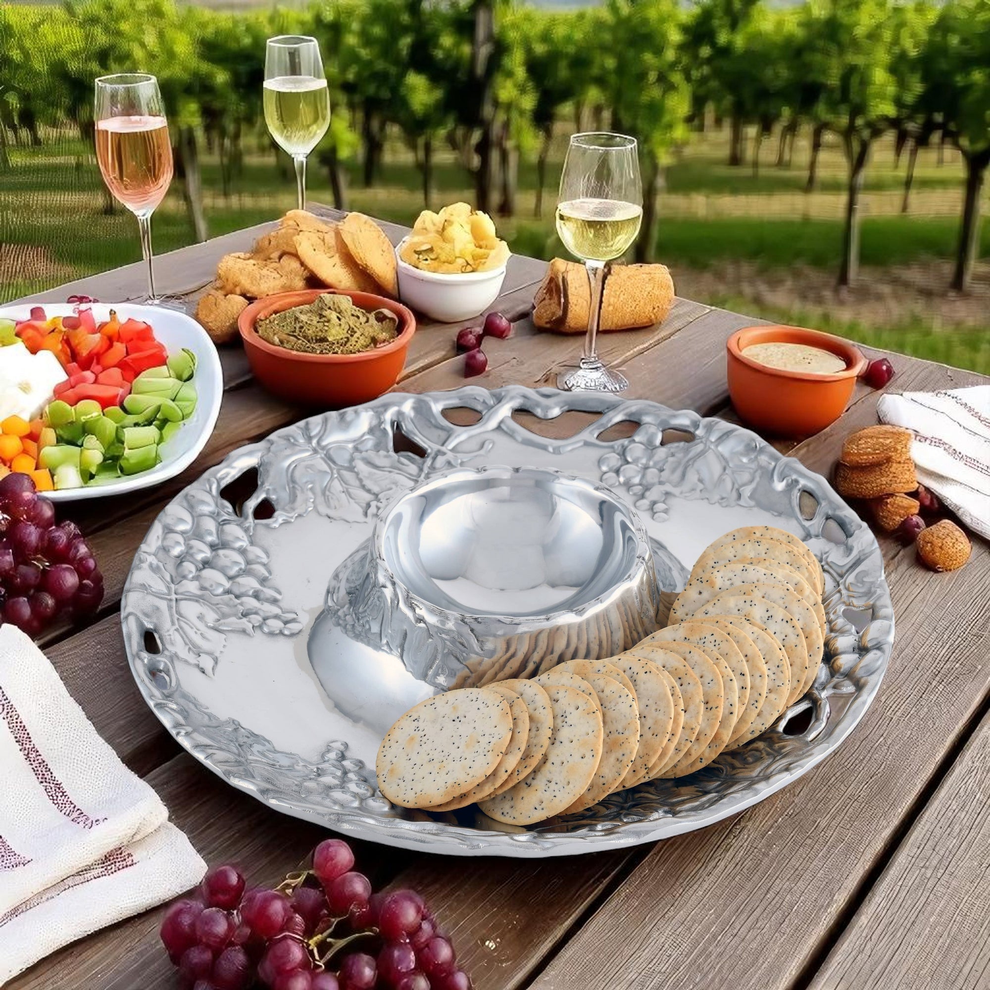Grape Chip and Dip