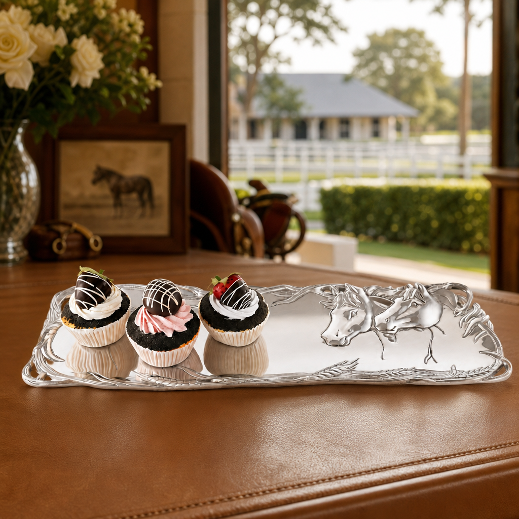 Horse Oblong Tray 9