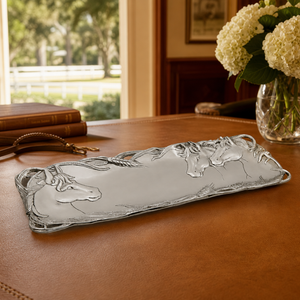 Horse Oblong Tray 14